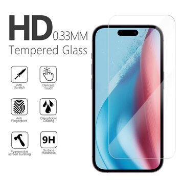 Szkło hartowane 2,5D Premium do iPhone 15 Plus 6,7"