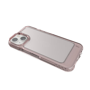 Ugly Rubber nakładka UMODEL do iPhone 14 6,1" clear różowa