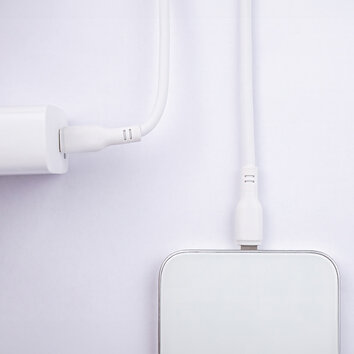 Maxlife kabel MFi MXUC-10 USB-C - Lightning 1,0 m 27W biały