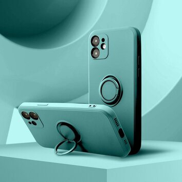 Futerał SILICONE RING do SAMSUNG Galaxy A53 5G zielony