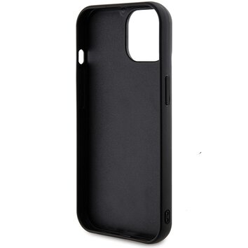 Guess nakładka do iPhone 14 6,1" GUHCP14SPSFDGSK HC SEQUIN SCRIPT METAL czarna