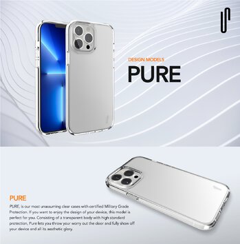 Ugly Rubber nakładka Pure do iPhone 11 6,1" transparentna