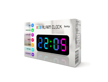 Setty Budzik RGB