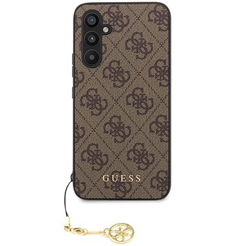 Guess nakładka do Samsung Galaxy S23 FE GUHCS23FEGF4GBR brązowa HC PU 4G CHARM