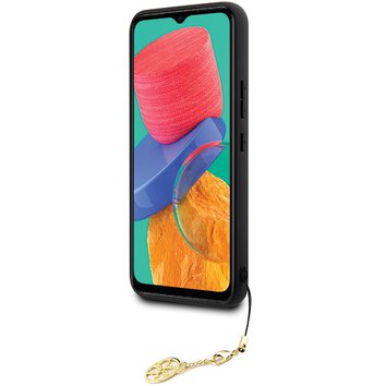 Guess nakładka do Samsung Galaxy S23 FE GUHCS23FEGF4GBR brązowa HC PU 4G CHARM