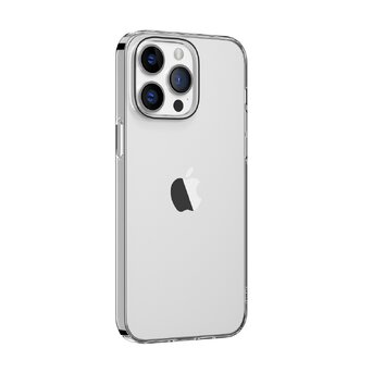 Comma nakładka Hard Jacket do iPhone 15 przeźroczysta antybakteryjna