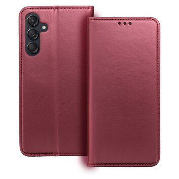 Kabura SMART MAGNETO do SAMSUNG A16 burgundowy