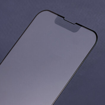 Szkło hartowane 6D matowe do iPhone 12 / 12 Pro 6.1'' czarna ramka