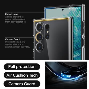 Spigen nakładka Ultra Hybrid do Samsung Galaxy S24 Ultra crystal clear