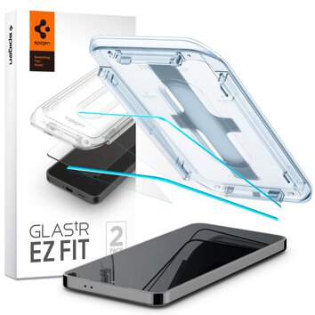 Spigen szkło hartowane GLAS.TR "EZ FIT" 2-pack do Samsung Galaxy S24+ clear