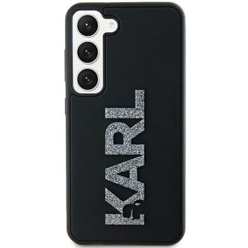 Karl Lagerfeld nakładka do Samsung Galaxy S23 Ultra KLHCS23L3DMBKCK czarna HC 3D LOGO GLITTER