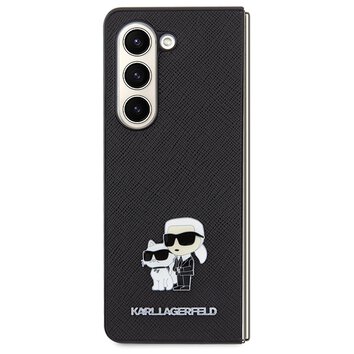 Karl Lagerfeld nakładka do Samsung Galaxy Z Fold 5 KLHCZFD5SAKCNPK czarna HC SAFFIANO K&C PIN