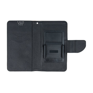 Etui Smart Fancy do iPhone 16 Plus 6,7" złoto-czarne