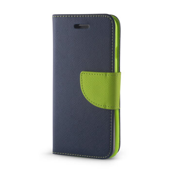 Etui Smart Fancy do Samsung Galaxy A15 4G / A15 5G granatowo-zielone