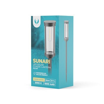 Lampa solarna LED SUNARI FLS-97 Słupek CLASSIC 3000K 1000mAh Ni-MH Forever Light