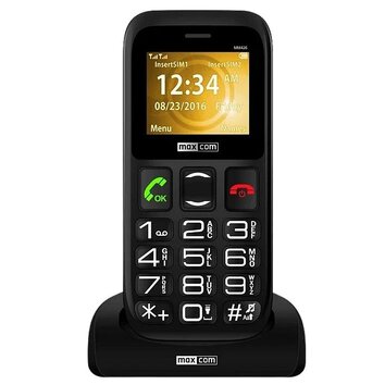 MAXCOM telefon dla seniora MM426 SE czarny