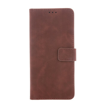 Etui Smart Velvet do Motorola Moto E22 brązowe