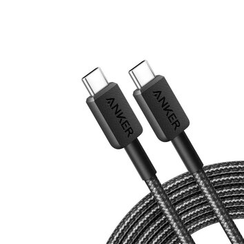 Anker kabel 322 USB-C do USB-C 1.8m czarny