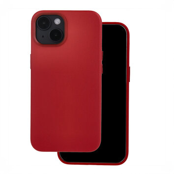 Nakładka Mag Leather do iPhone 15 Pro 6,1" czerwona