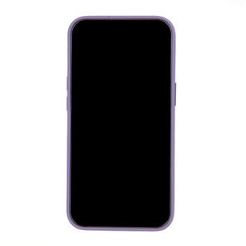 Nakładka Mag Leather do iPhone 14 6,1" fioletowa