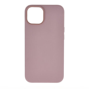 Nakładka Mag Leather do iPhone 13 6,1" jasnoróżowa