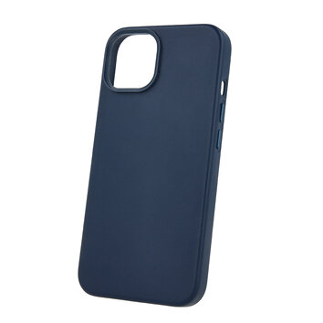 Nakładka Mag Leather do iPhone 15 Pro Max 6,7" ciemnoniebieska