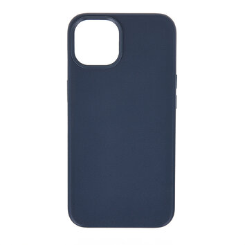 Nakładka Mag Leather do iPhone 14 Pro 6,1" ciemnoniebieska