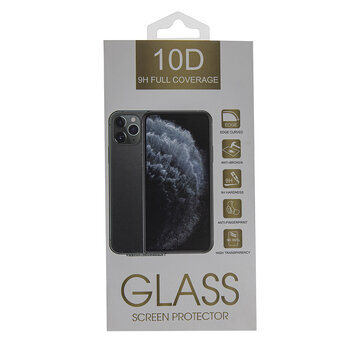 Szkło hartowane 10D do iPhone 14 Pro Max 6,7" czarna ramka