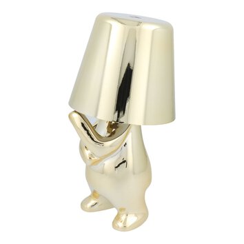 Lampka nocna GOLD MAN Art Deco stojcy (wzr 3) MLTL