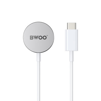 BWOO ładowarka bezprzewodowa PD WL-18 magnetyczna 5W biała