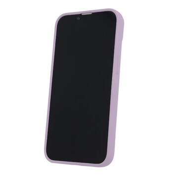 Nakładka Silicon do iPhone 15 6,1" liliowy