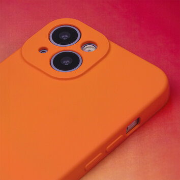 Nakładka Silicon do iPhone 15 Pro Max 6,7" pomarańczowy