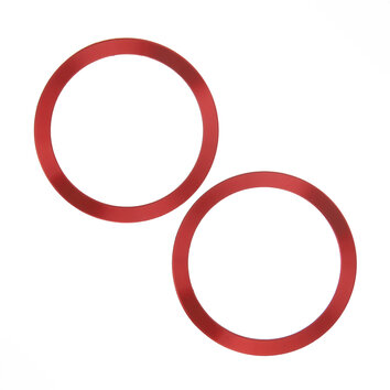 Metal Ring (2szt.) czerwony