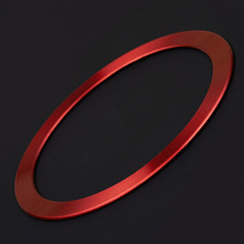 Metal Ring (2szt.) czerwony