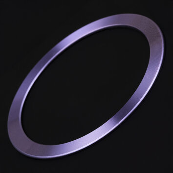 Metal Ring (2szt.) jasnofioletowy