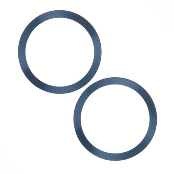 Metal Ring (2szt.) granatowy