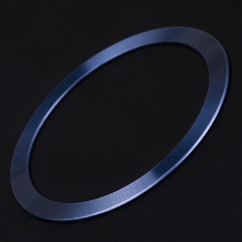 Metal Ring (2szt.) granatowy