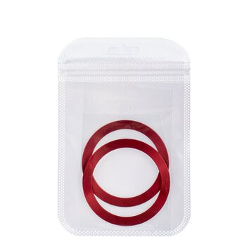 Metal Ring (2szt.) czerwony