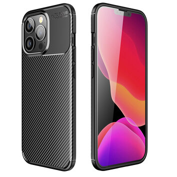 Nakładka Carbon Black do iPhone 16 6,1"
