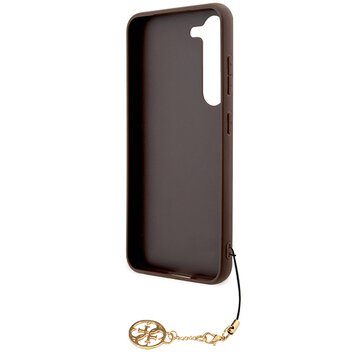 Guess nakładka do Samsung Galaxy A55 GUHCSA55GF4GBR brązowa HC PU 4G with charm