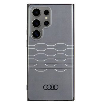 Audi nakładka do Samsung Galaxy S24 Ultra AU-IMLS24U-A6/D3-BK czarna IML