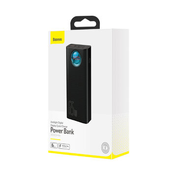 Baseus power bank Amblight 65W 30000mAh czarny
