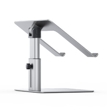 Baseus podstawka na laptopa Metal Adjustable Laptop Stand srebrna