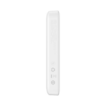 Baseus power bank magnetyczny Mini 20W 10000mAh biały