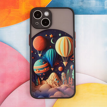 Nakładka Ultra Trendy do Samsung Galaxy A14 4G / A14 5G Travel czarna