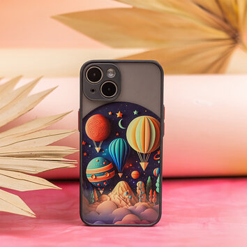 Nakładka Ultra Trendy do Samsung Galaxy A14 4G / A14 5G Travel czarna