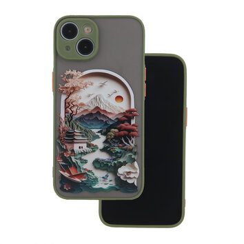 Nakładka Ultra Trendy do iPhone 11 Travel zielona