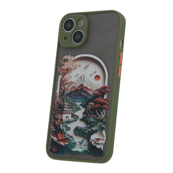 Nakładka Ultra Trendy do Samsung Galaxy A05S Travel zielona