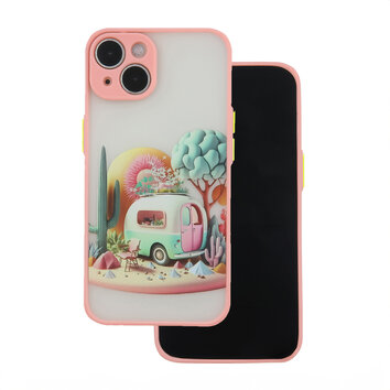 Nakładka Ultra Trendy do iPhone 11 Travel różowa