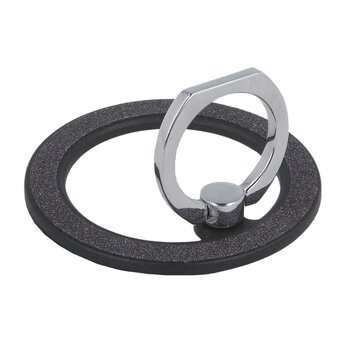 Ring Holder brokat czarny